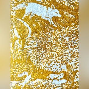 Threshold toile shower curtain